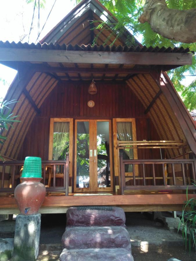Gili Smile Bungalow Gili Trawangan Eksteriør bilde