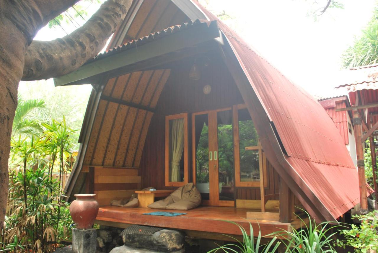 Gili Smile Bungalow Gili Trawangan Eksteriør bilde